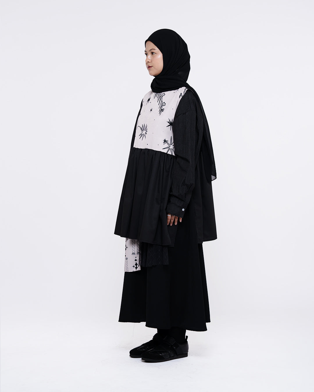 SHINE APRON DRESS