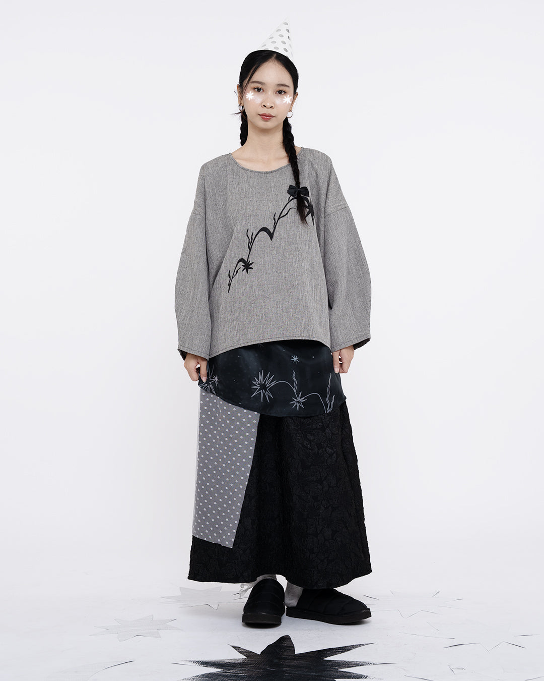 GREY KOMET BLOUSE