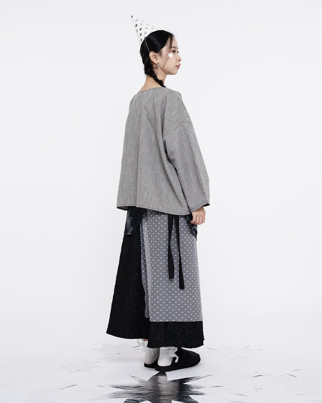 GREY KOMET BLOUSE