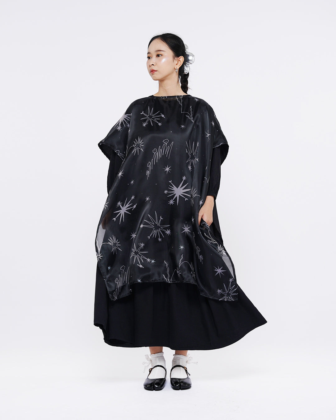 SHINE THROUGH VEST DRESS