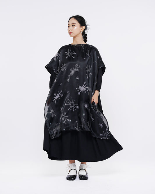 SHINE THROUGH VEST DRESS
