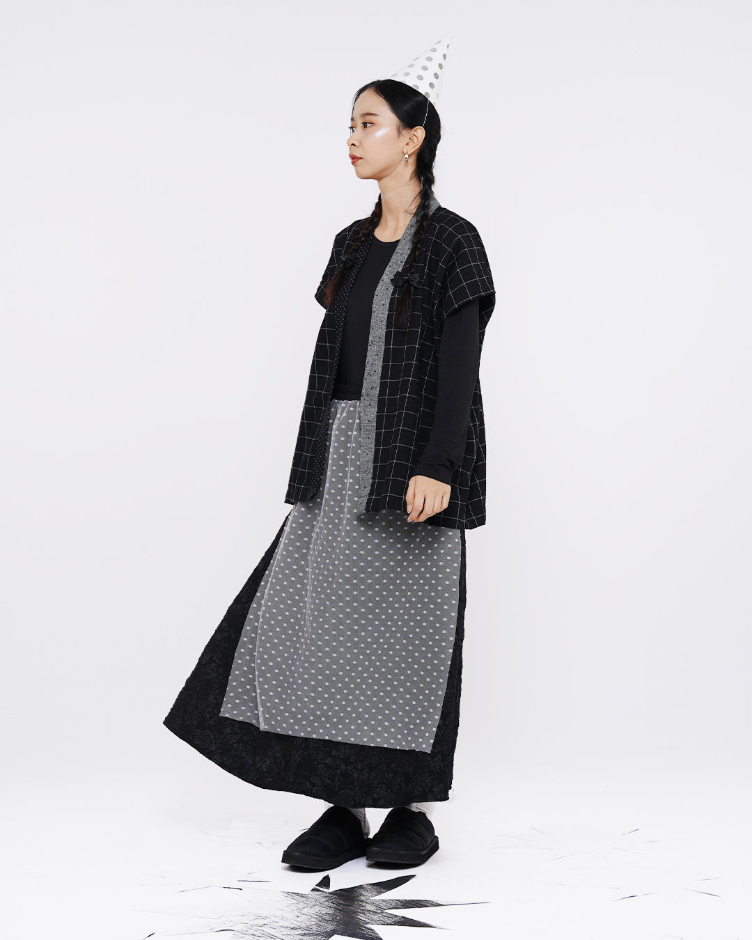 SQUARE KIMONO VEST