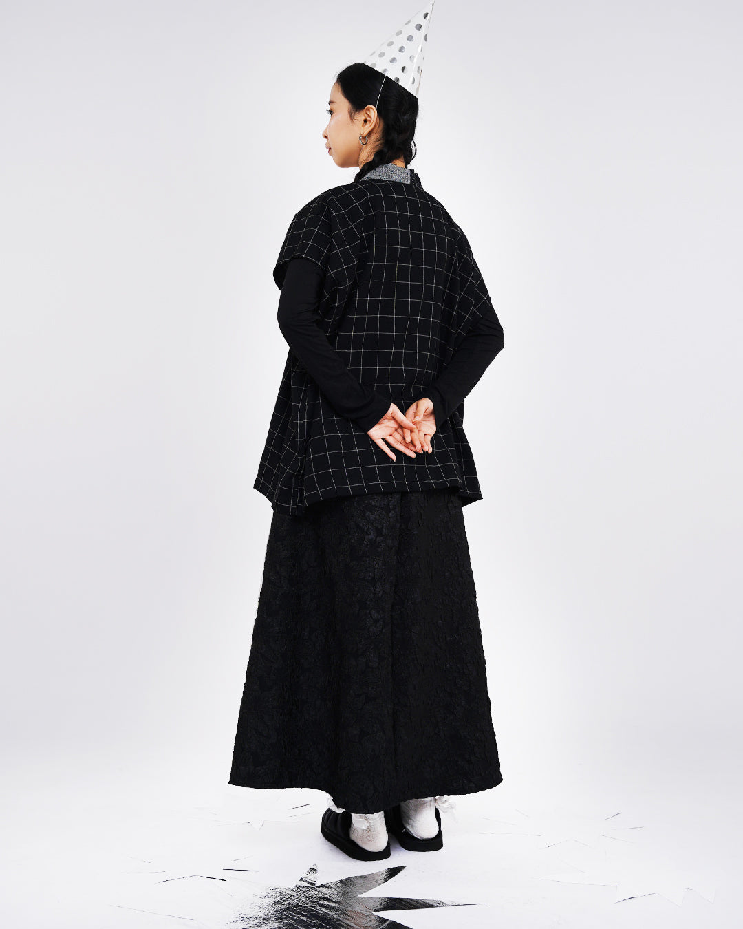SQUARE KIMONO VEST