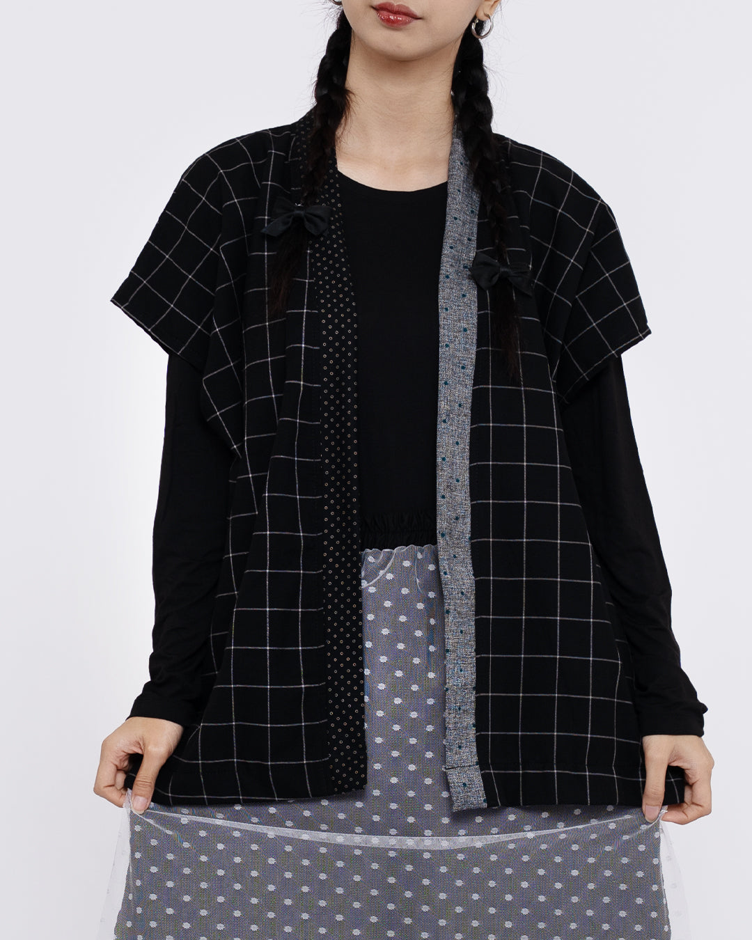 SQUARE KIMONO VEST